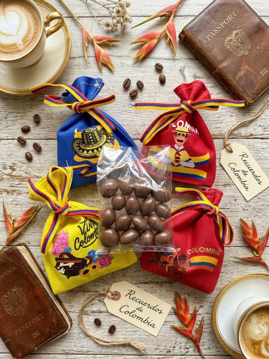Bolsita Artesanal "Recuerdos de Colombia"