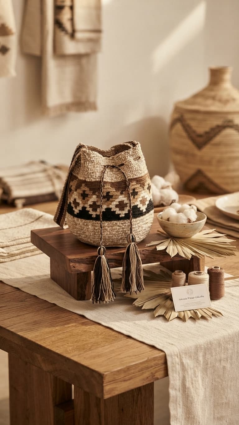 Mochila Wayuu Artesanal