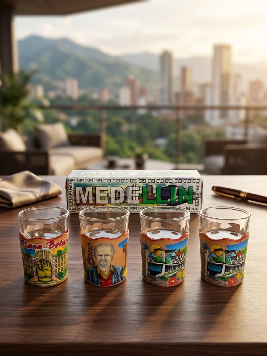 Kit de Copas de Aguardiente
