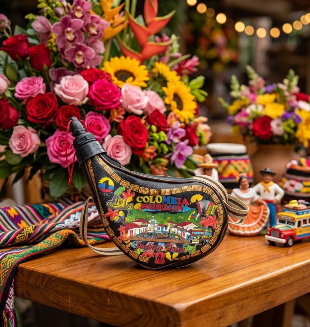 Hand-crocheted Wayuu mochila bag in colorful pattern